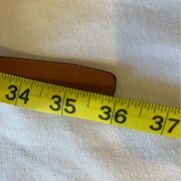 Ralph Lauren skinny black leather belt, size M, 36” excellent preowned condition - Picture 10 of 10